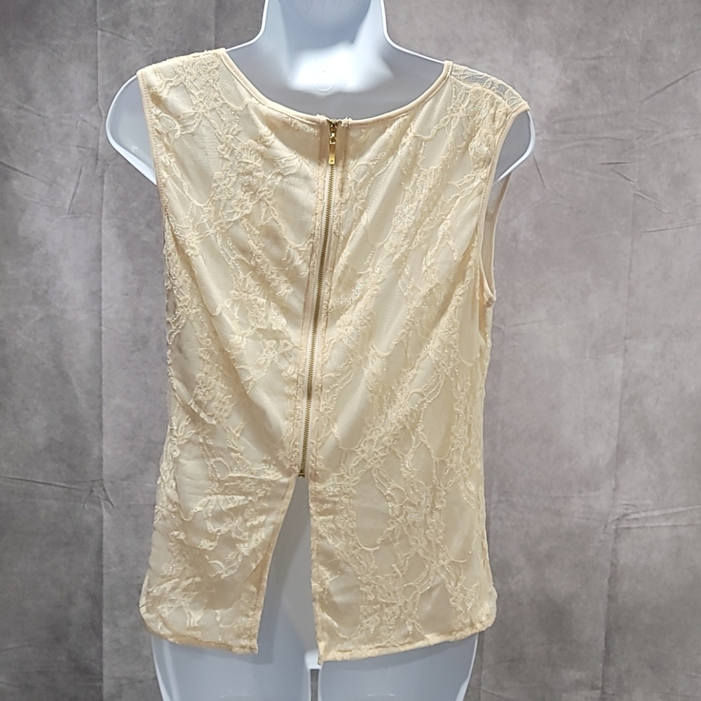 Ivory Zip Tank - Picture 3 of 3